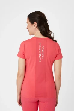 Horze Lily funksjonell t-skjorte, dame