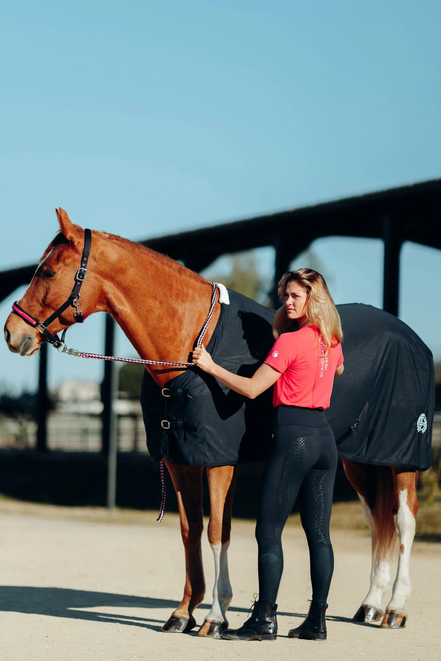 Horze Lily funksjonell t-skjorte, dame