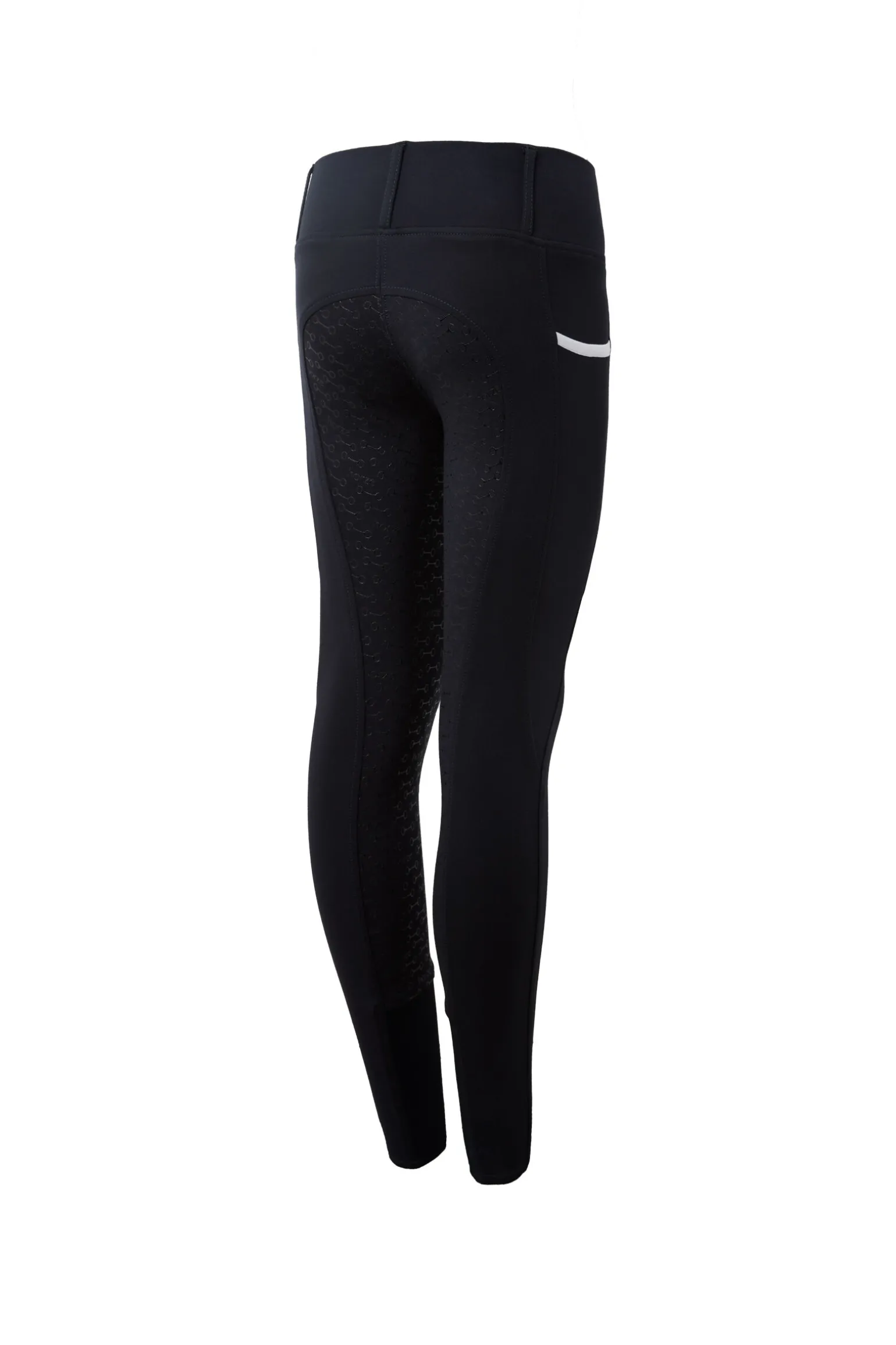 Horze Lucinda tights, helforsterket med silikon, høyt liv, barn