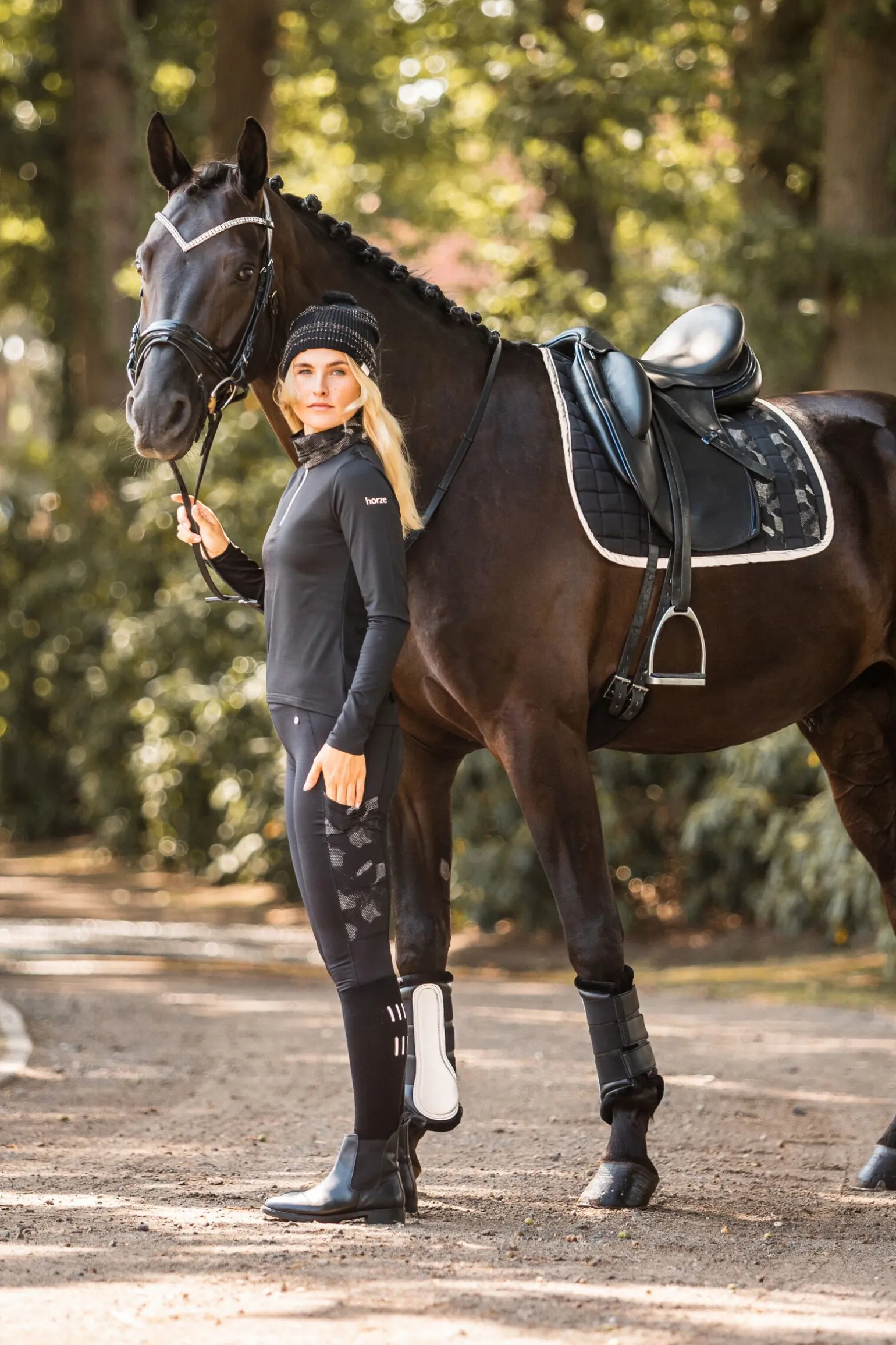 Horze Luminox reflekterende sjabrak