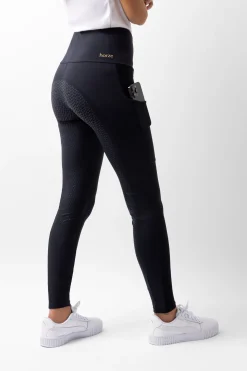 Horze Mathilde funksjonelle tights med helforsterket silikonsete, dame