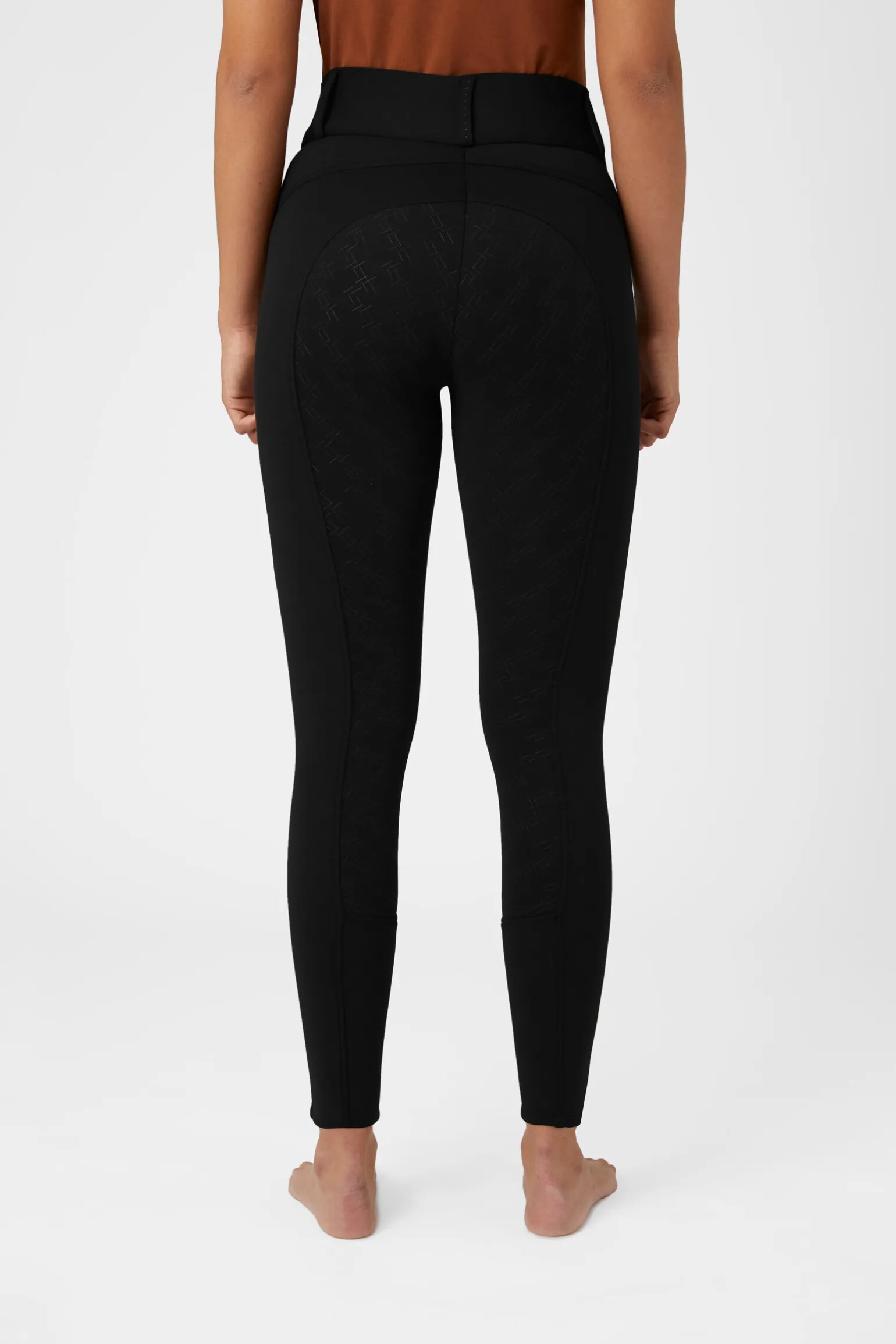 Horze Mia helforsterkede thermo ridebukser med silikon, dame