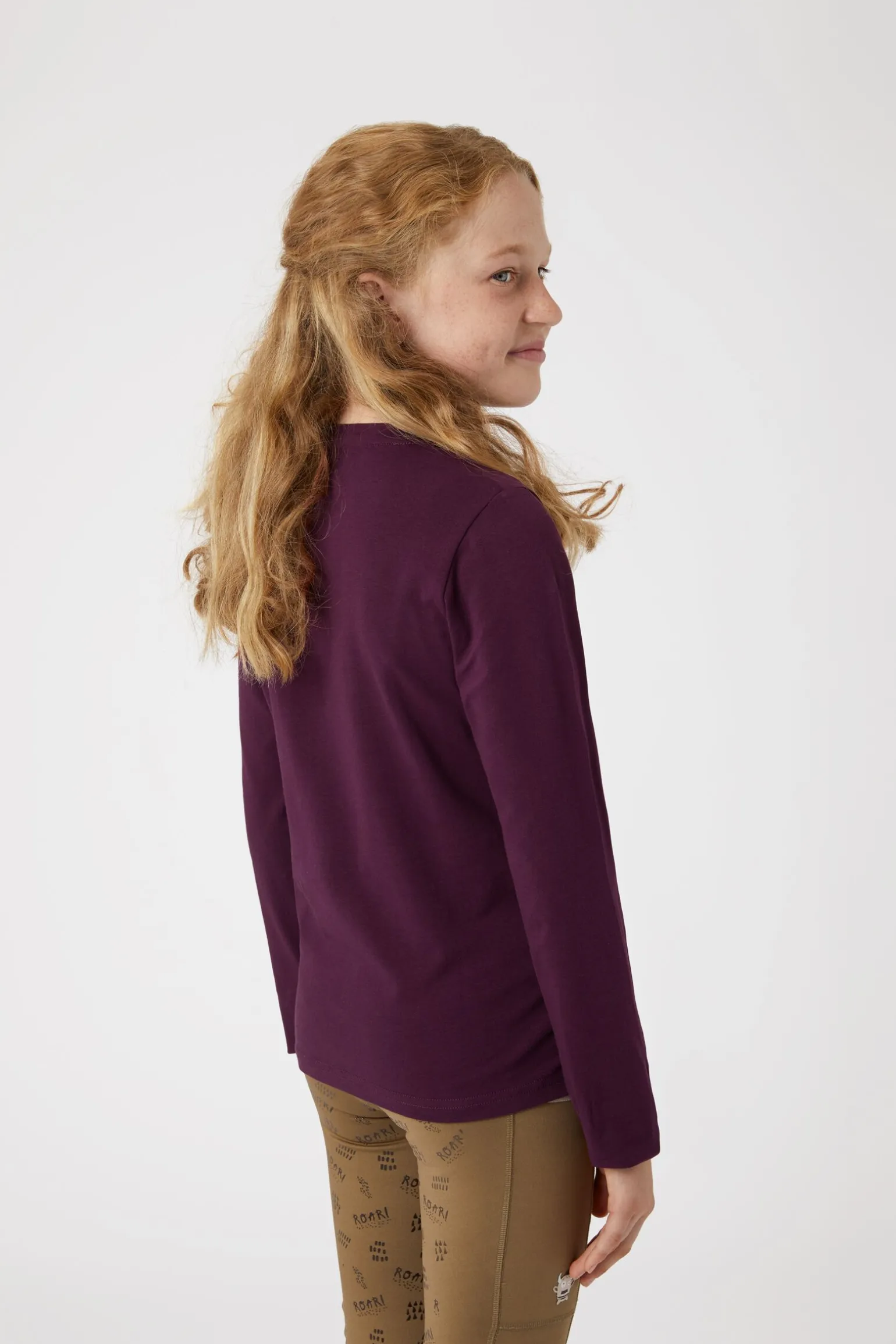 Horze Monster langermet skjorte til barn