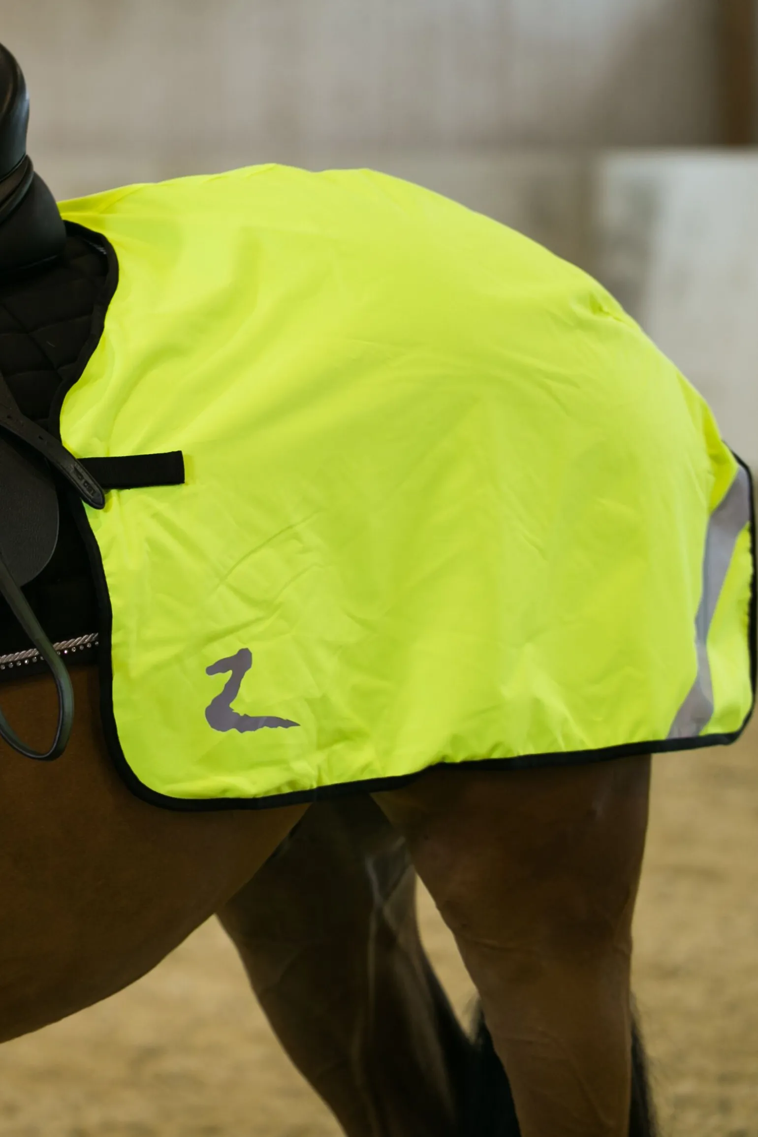 Horze ridedekken, refleks