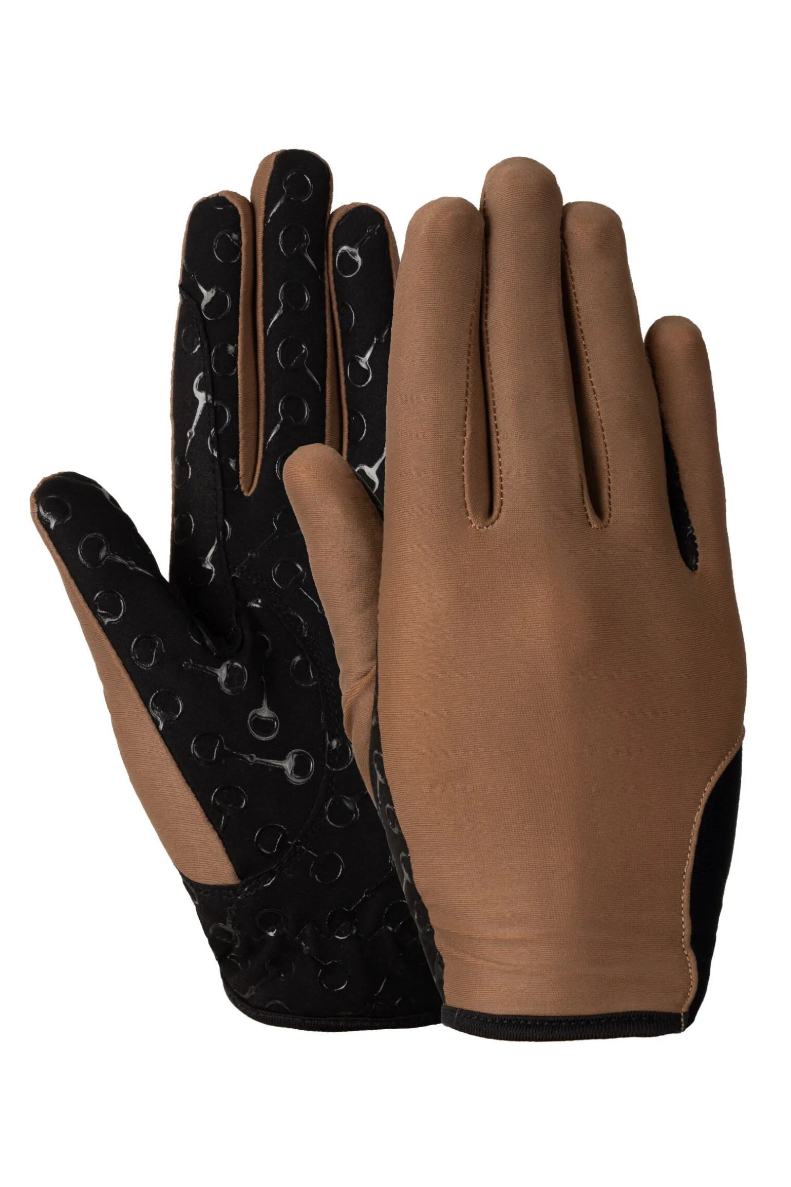 Horze ridehansker med silikontrykk i håndflaten, barn