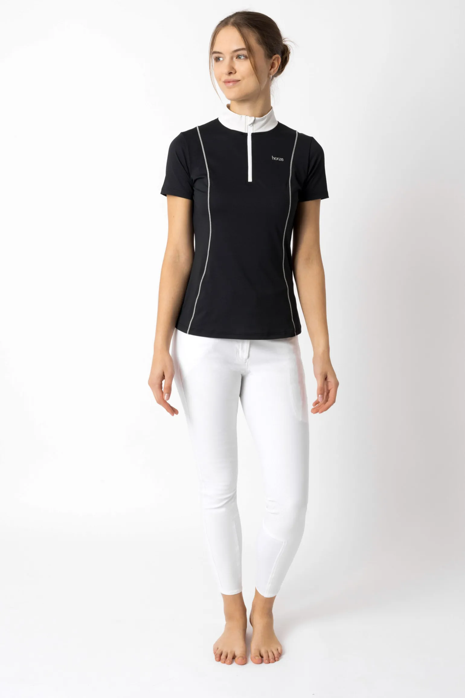 Horze Ryleigh stevneskjorte til dame