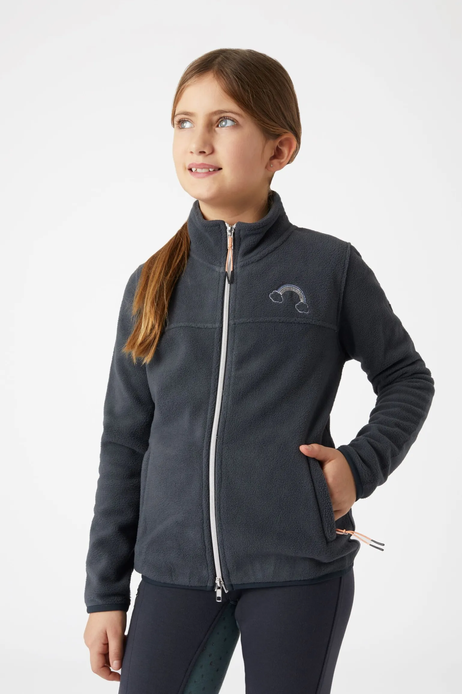 Horze Sadie fleecejakke til barn