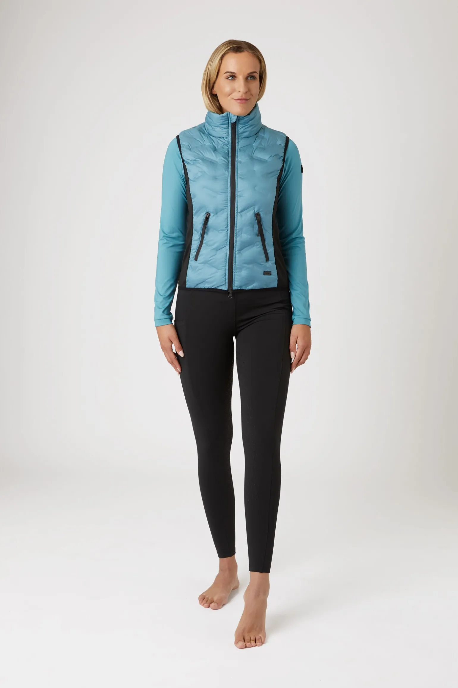 Horze Shelly lett vattert vest, dame