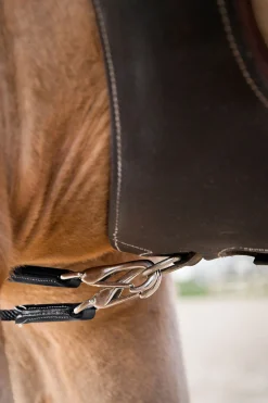 Horze Sparta glidetøyler i nylon/lær