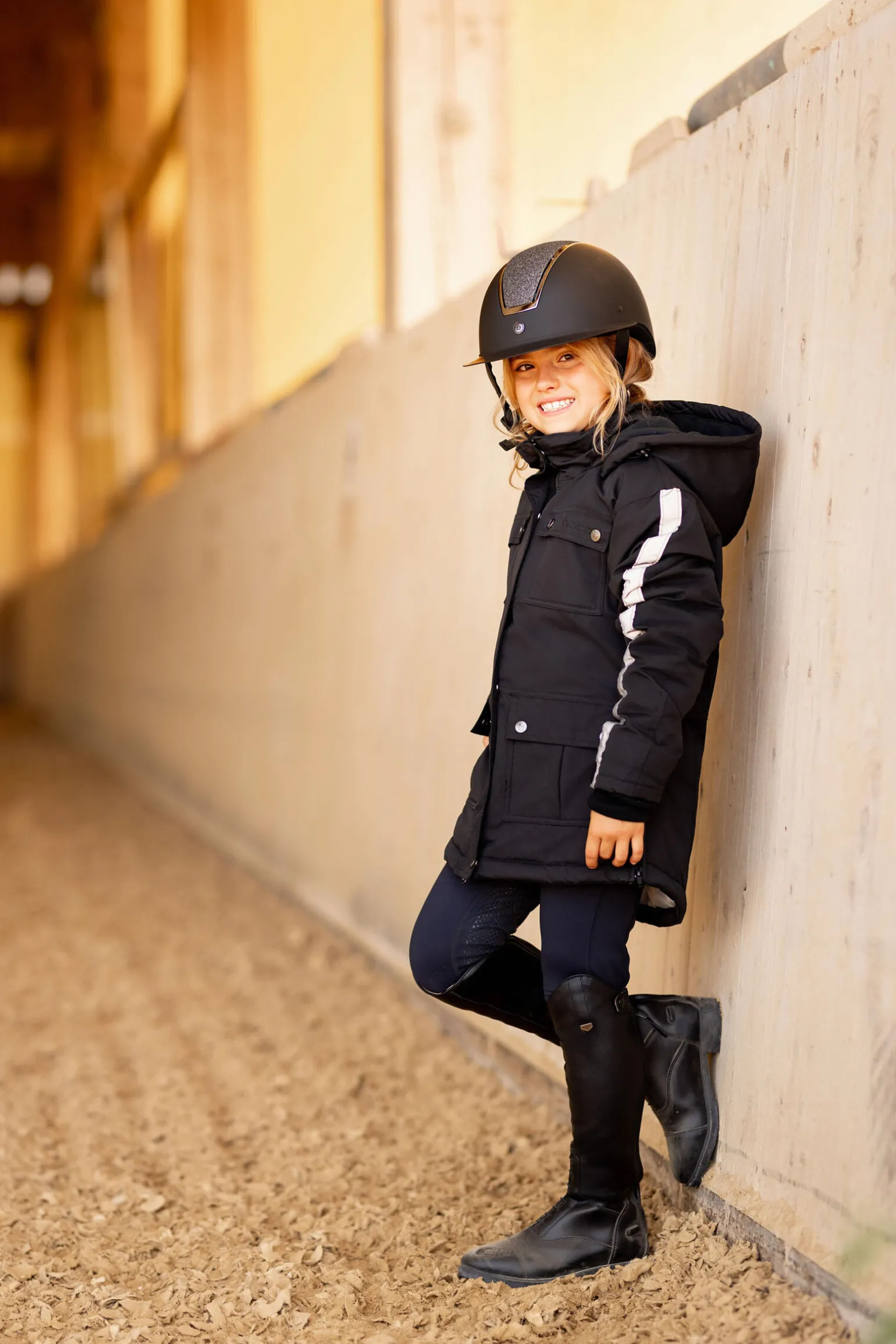 Horze WinterRider jakke, barn
