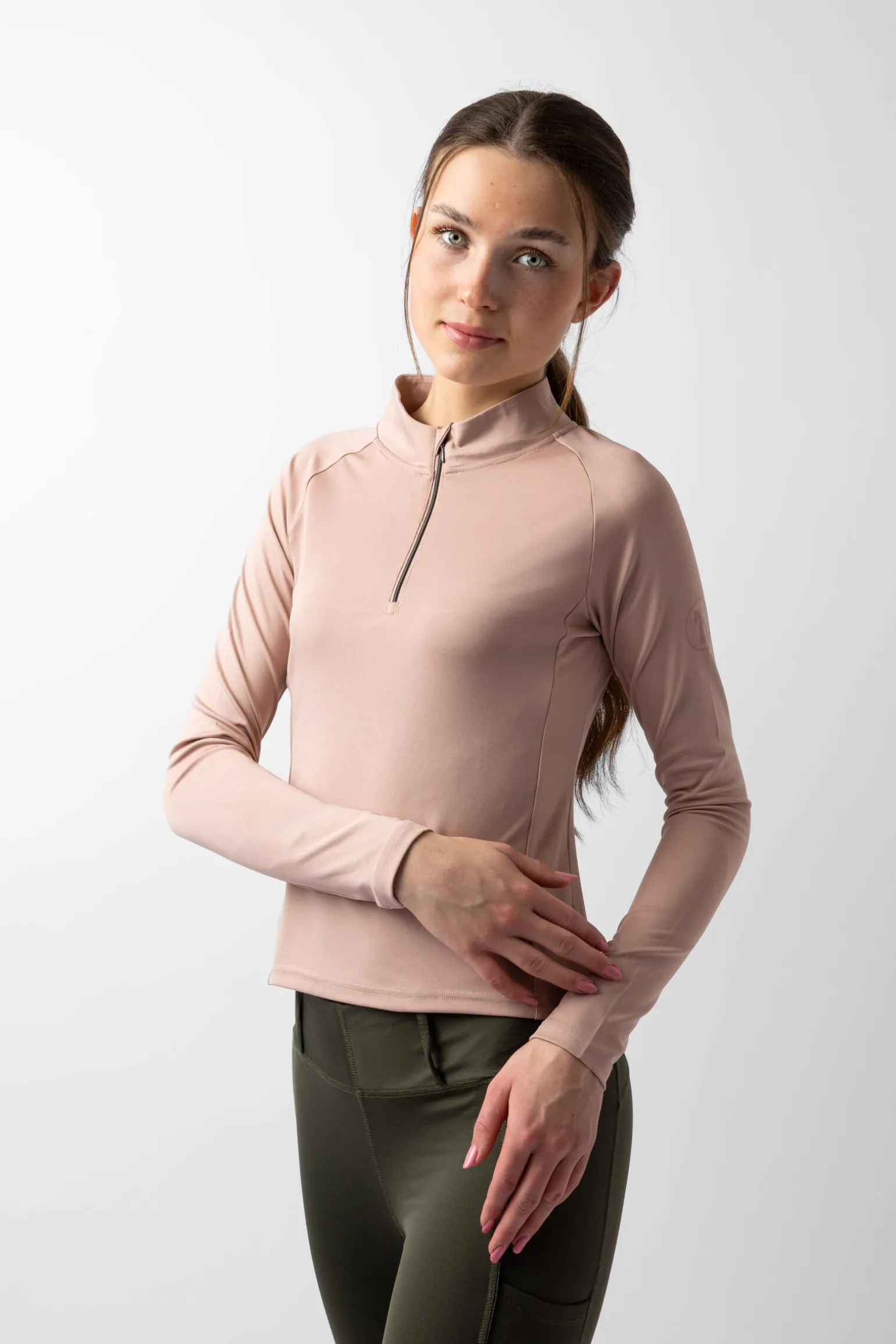 Horze Young Rider ELISA funksjonell langermet genser, dame