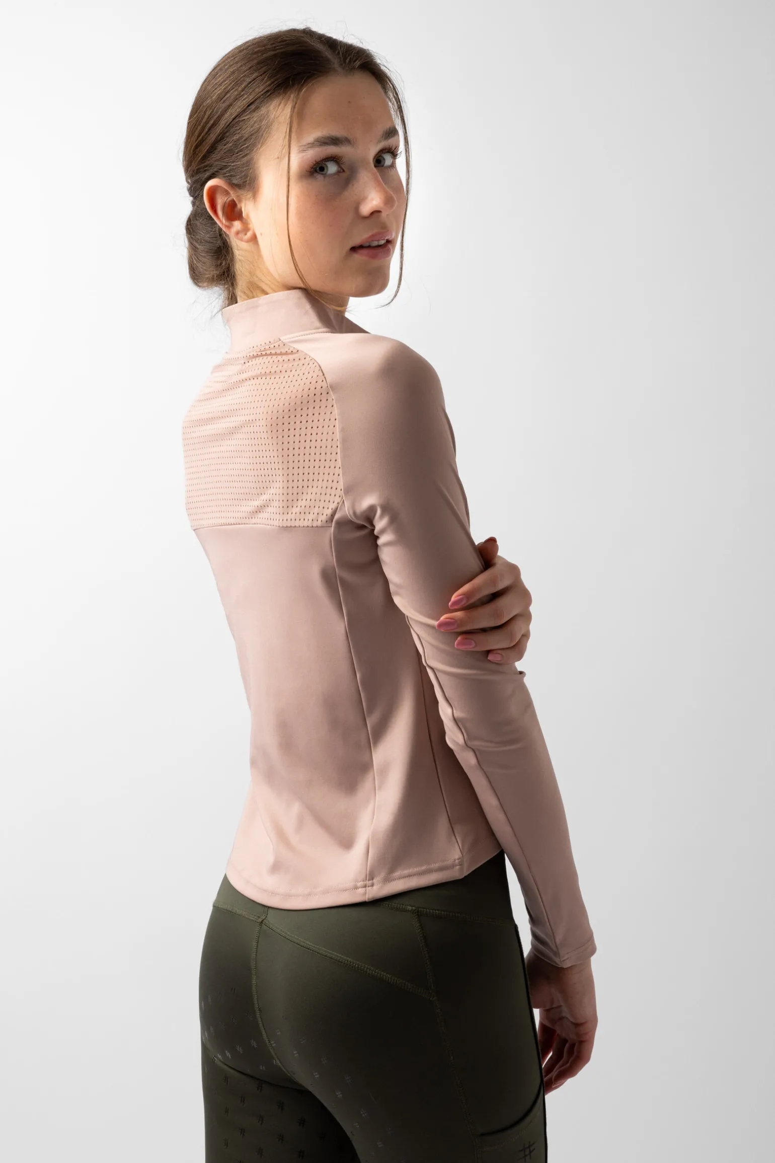 Horze Young Rider ELISA funksjonell langermet genser, dame