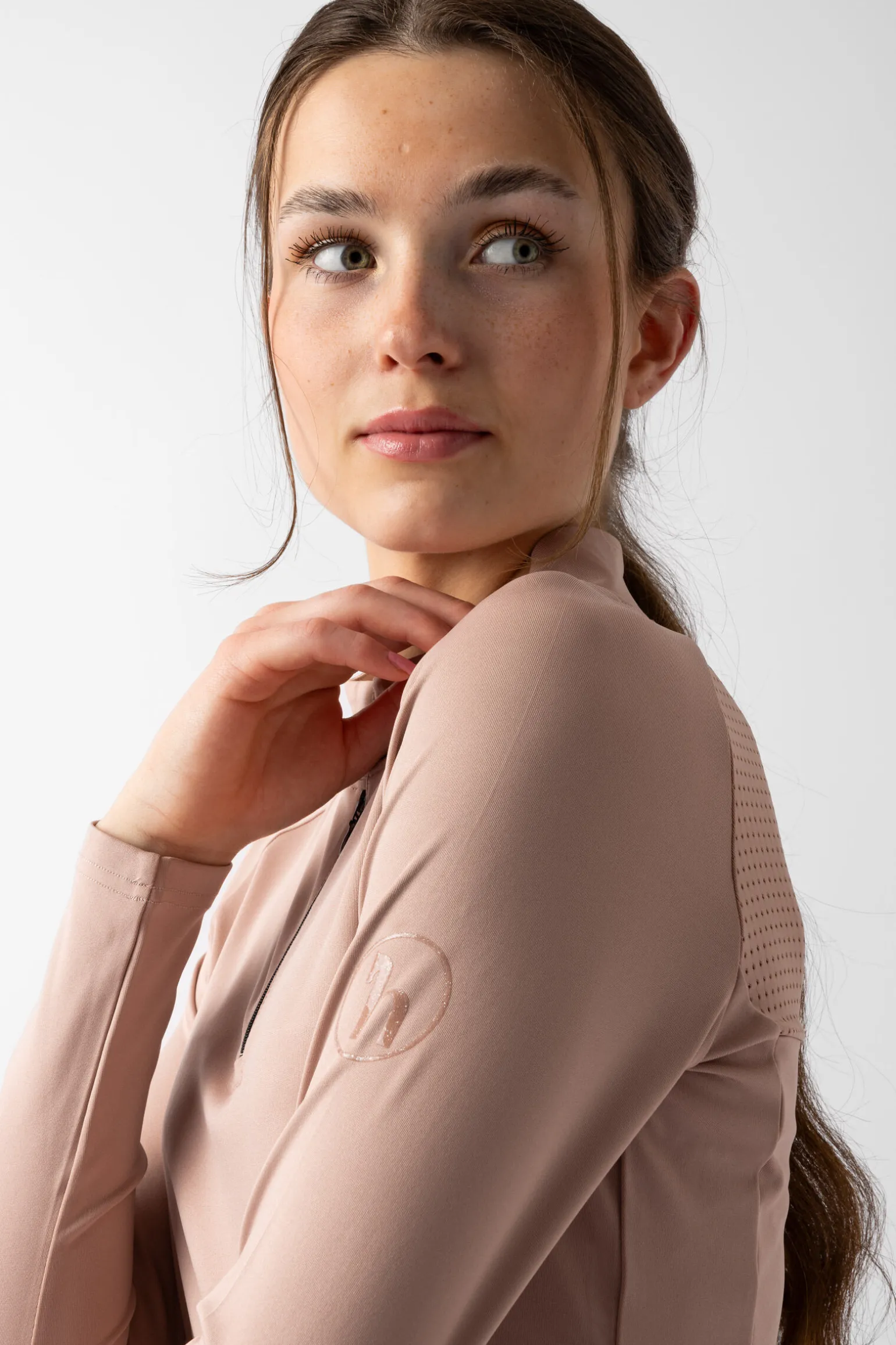 Horze Young Rider ELISA funksjonell langermet genser, dame