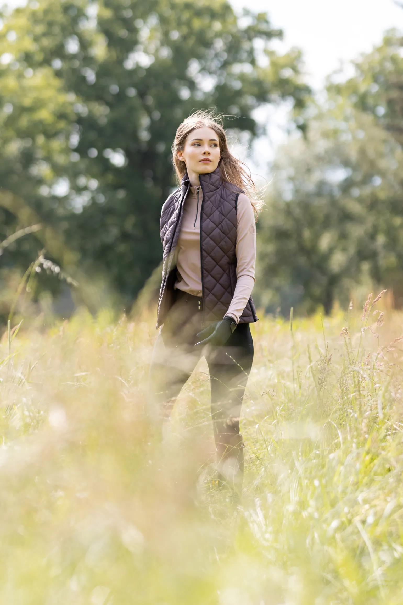 Horze Young Rider NAIA fôret ridevest, dame