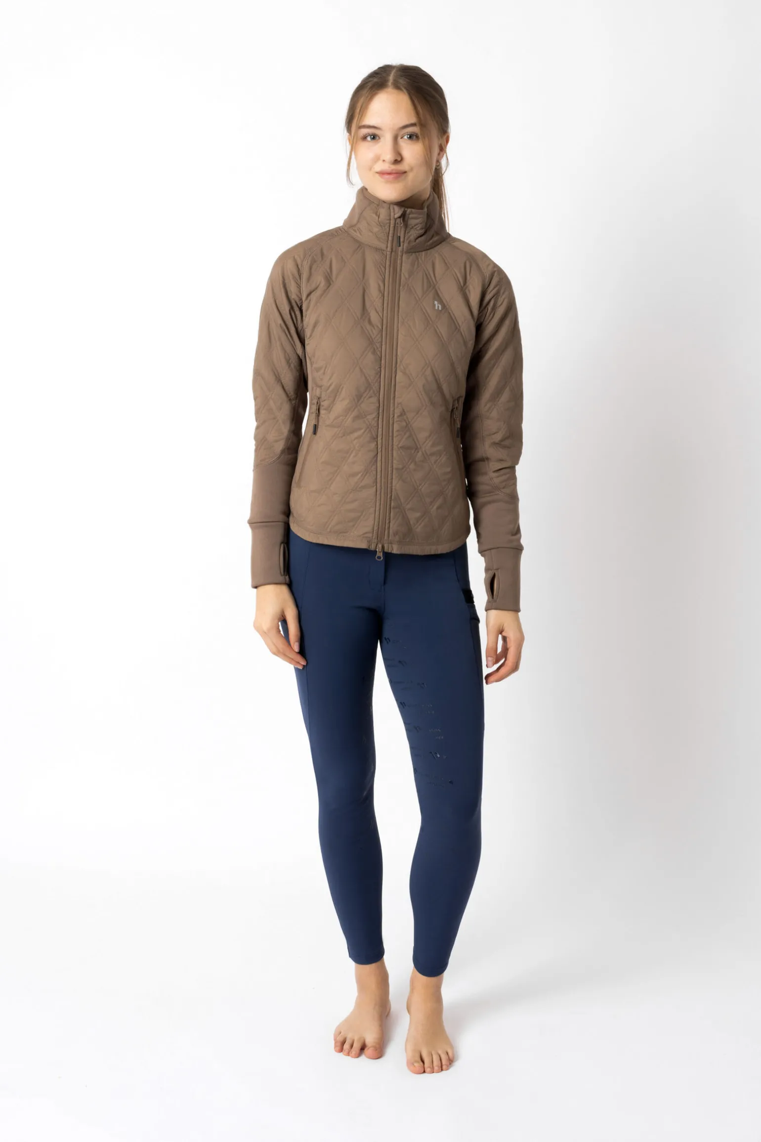 Horze Zoe lett vattert damejakke