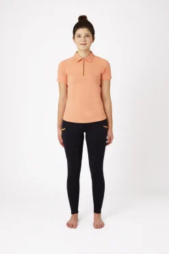 Horze Zola elastisk poloskjorte til dame