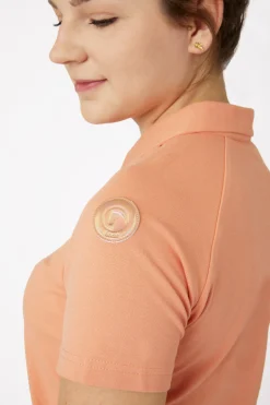 Horze Zola elastisk poloskjorte til dame