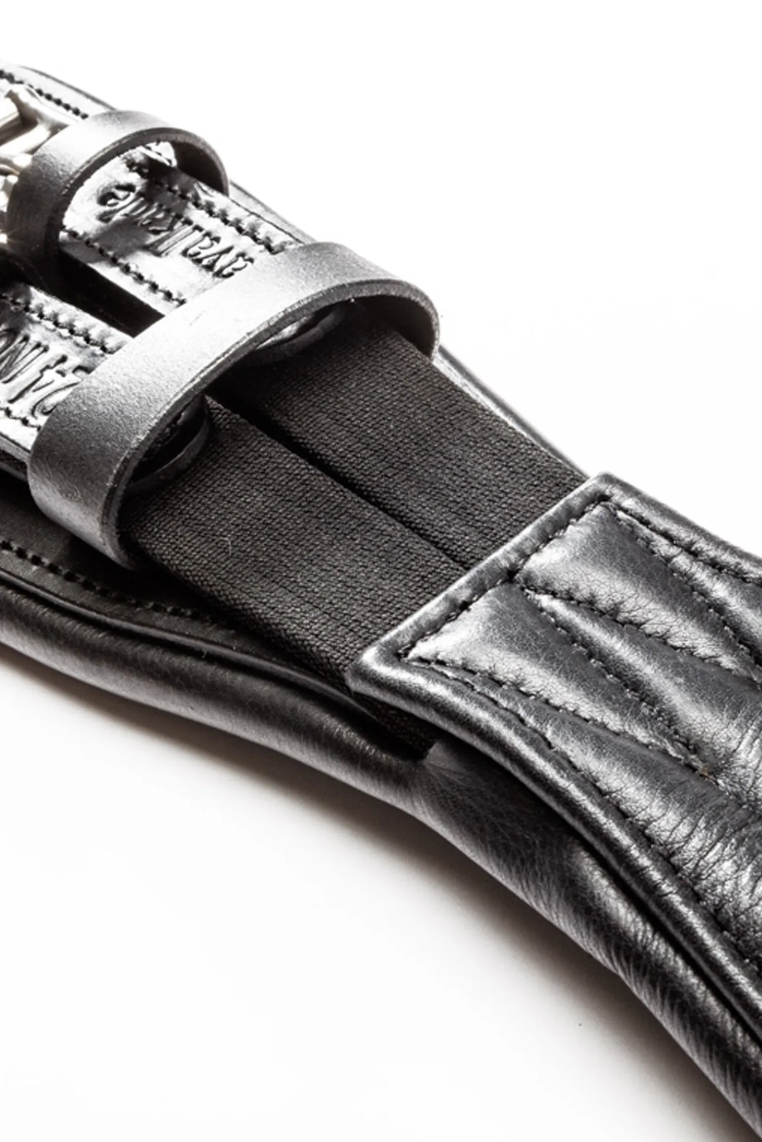 Kavalkade kort gjord mykt lær Casper med elastikk