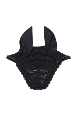 Kentucky Horsewear Wellington lang ørehette med steiner og p