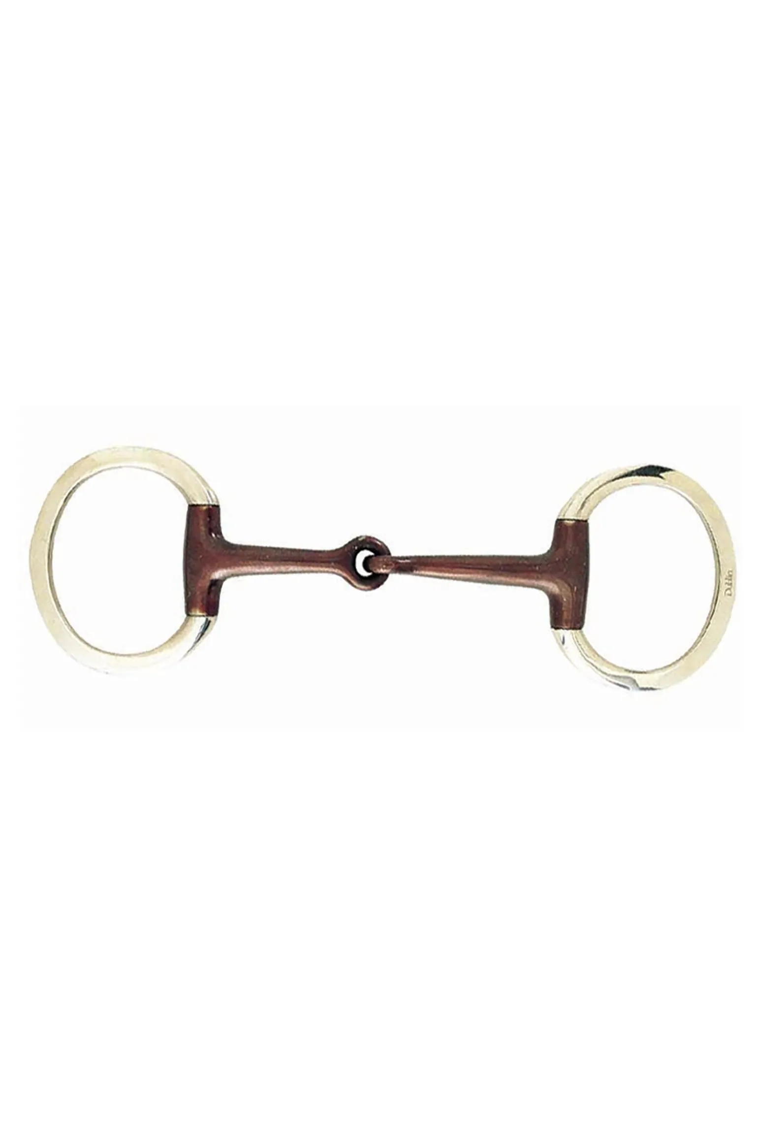 Korsteel Sweet Iron Jointed Eggbutt Snaffle Bit