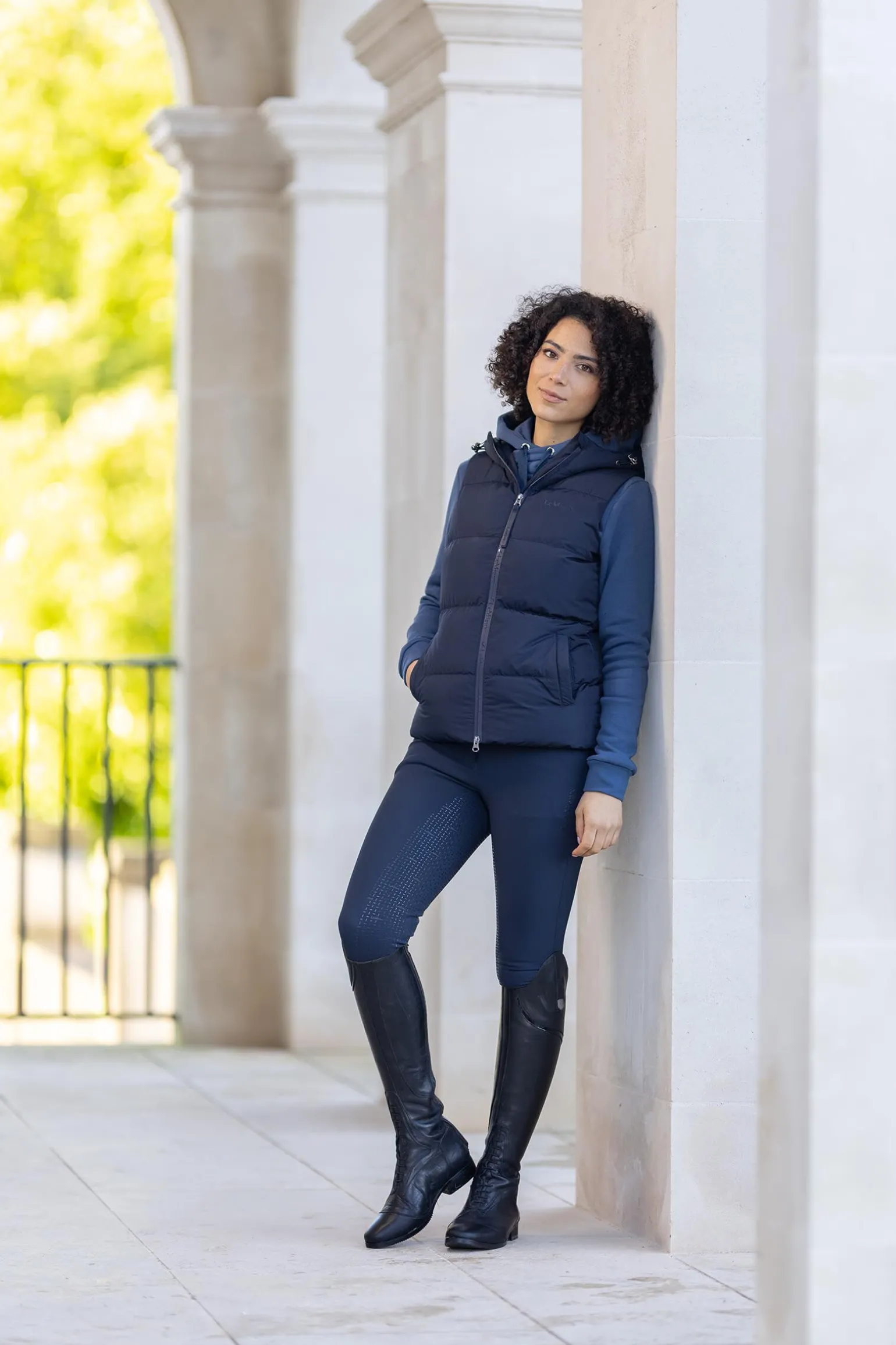 LeMieux Kenza vattert vest til dame