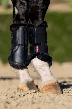 LeMieux Mesh Belegg med fleecekant