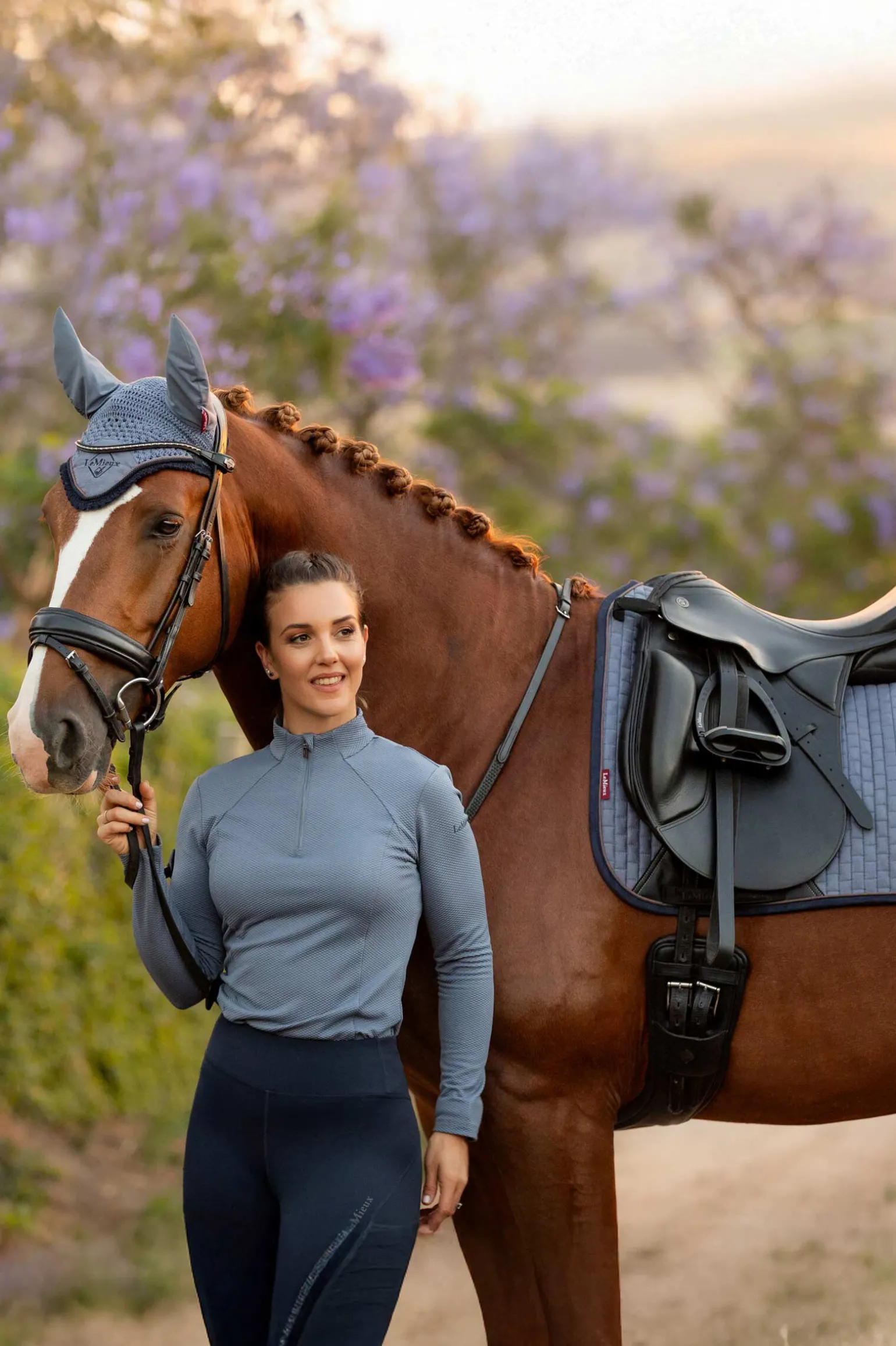 LeMieux Suede Square Sottosella da dressage