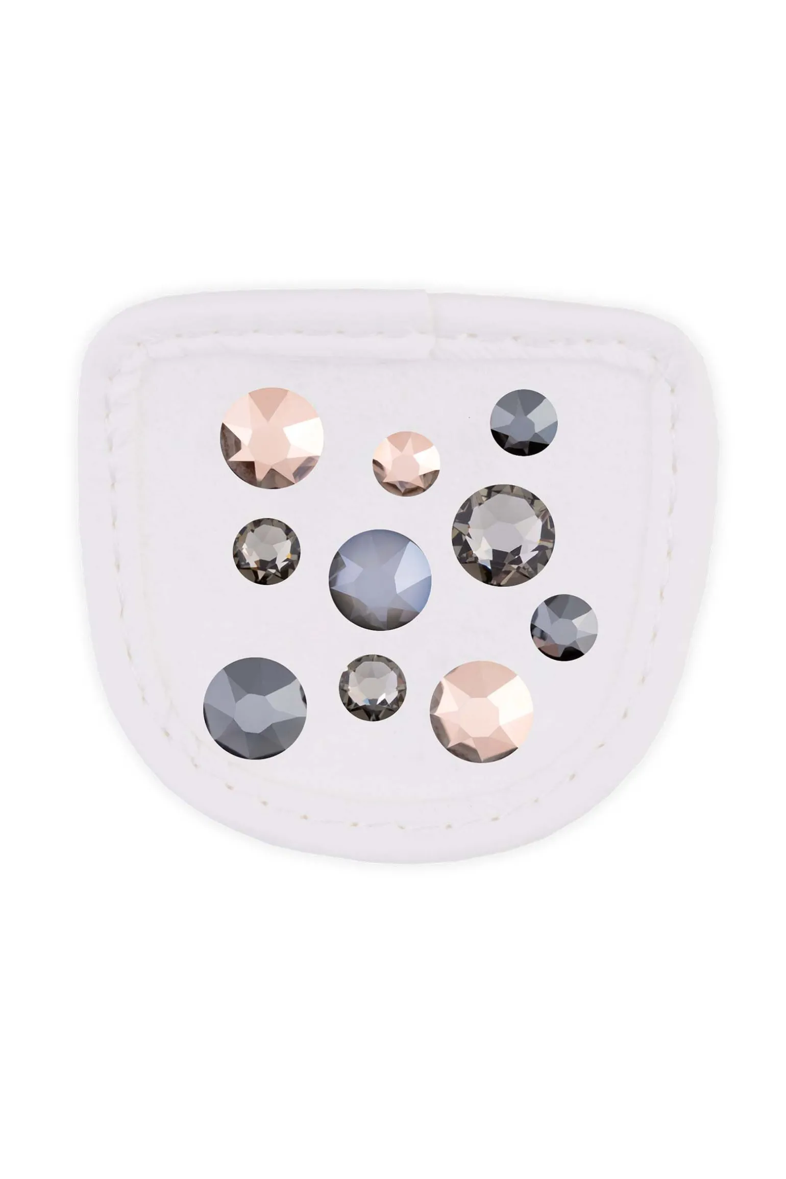 Magic Tack Chrome Rose by Chrissi dekorasjon til ridehansker