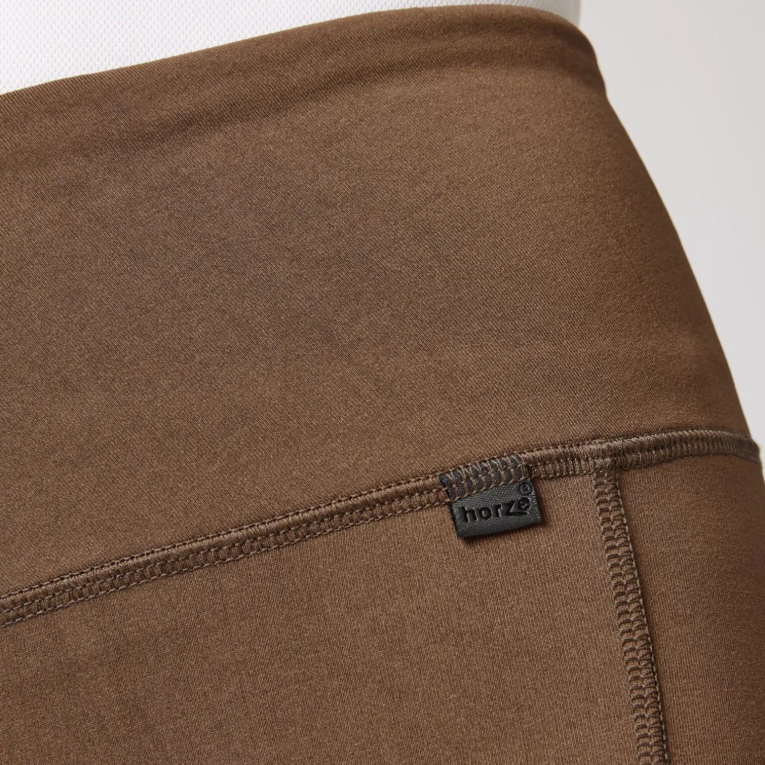 Ridetights, helforsterket silikon, mobillomme, dame