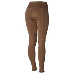 Ridetights, helforsterket silikon, mobillomme, dame