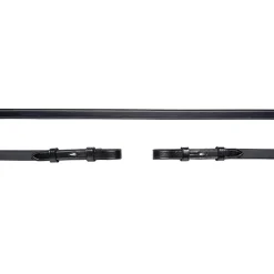 Schockemöhle Sports Double bridle tøyler, 13mm, krok, ingen stoppe