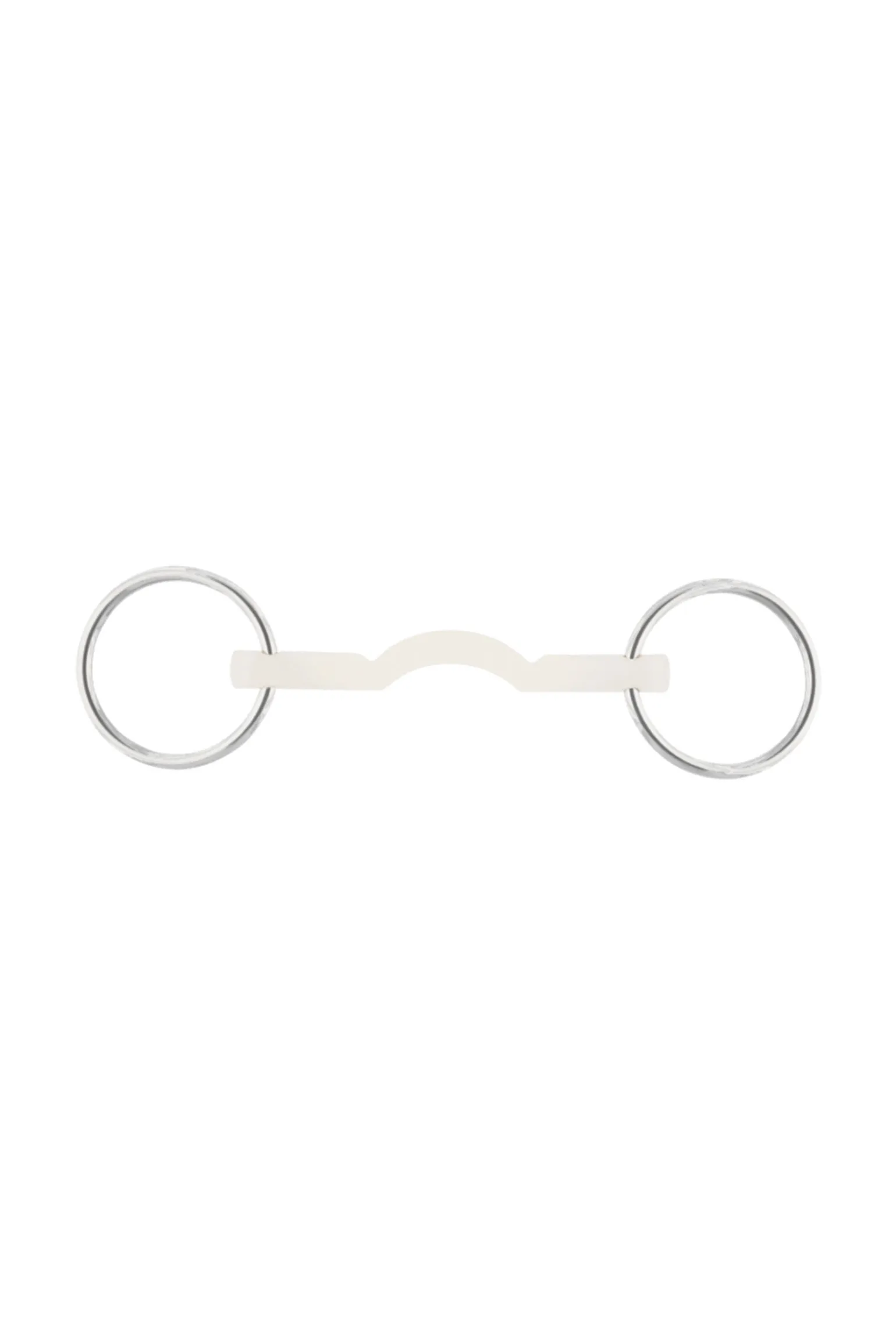 Sprenger Nathe mullen mouth bitt, 15mm, myk, med port (70mm ring)