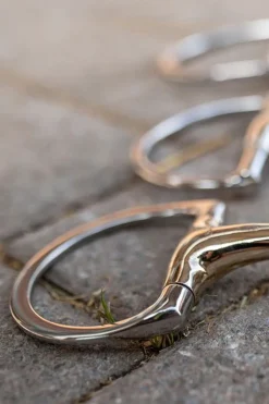 Sprenger Novocontact muffebitt med D-ringer, dobbelt leddet, Sensogan, 16 mm