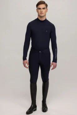 Tommy Hilfiger Equestrian Phoenix herre langermet skjorte med høy hals