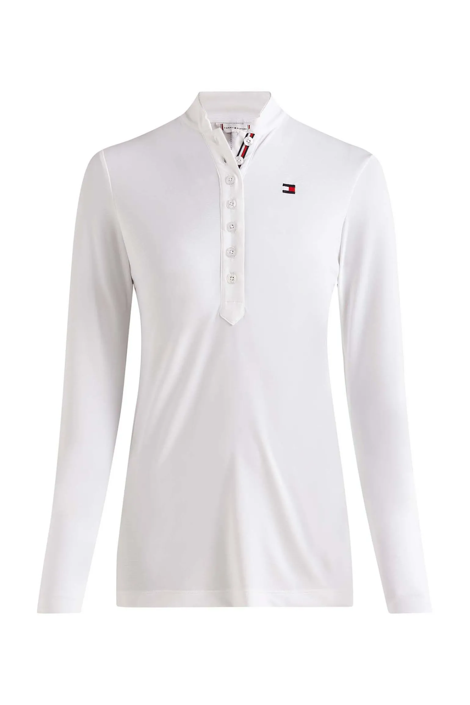 Tommy Hilfiger Equestrian langermet stevneskjorte, dame