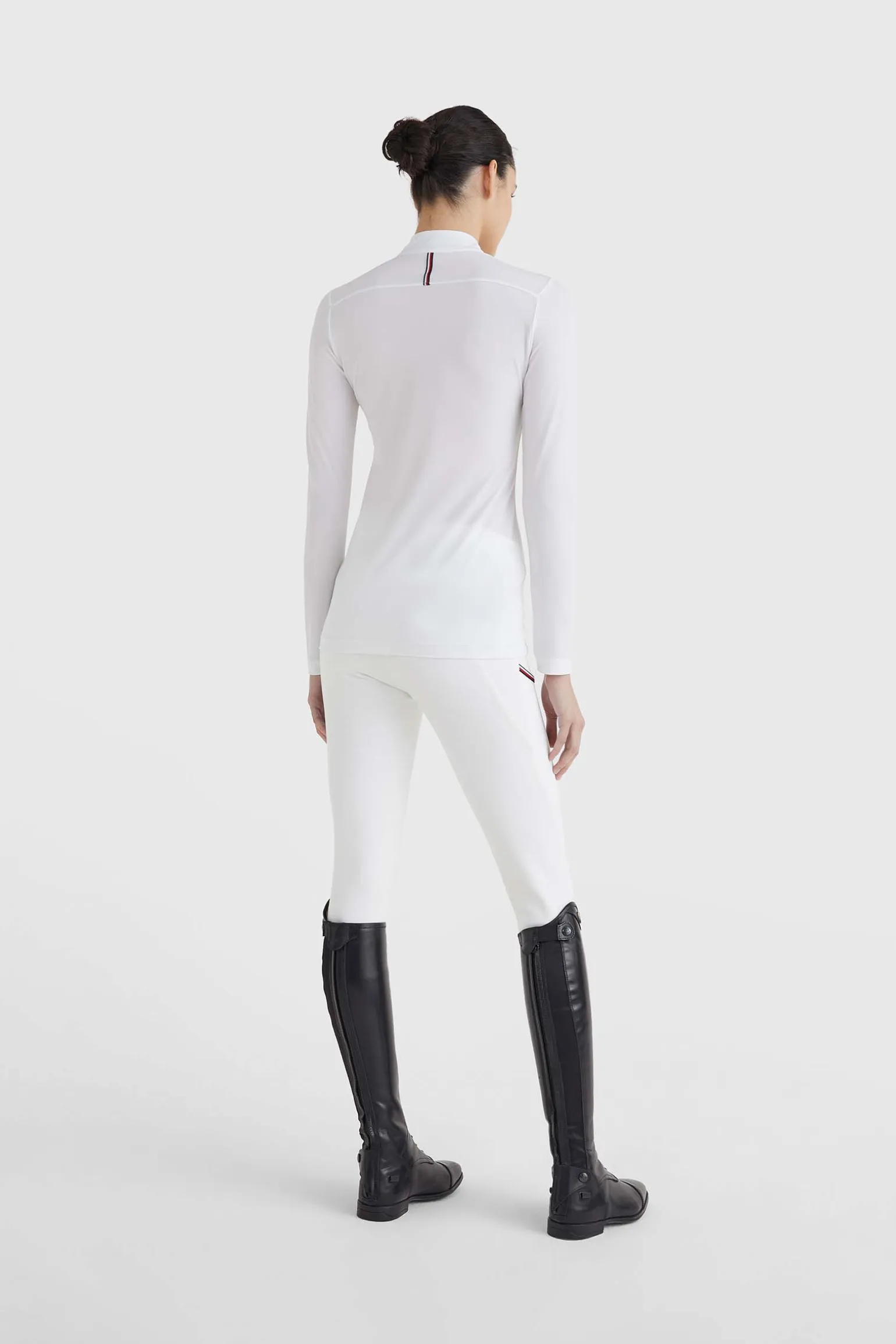 Tommy Hilfiger Equestrian langermet stevneskjorte, dame